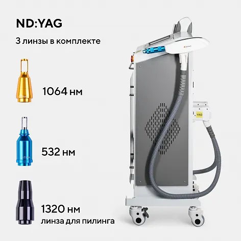 Неодимовый лазер + Элос эпилятор Lasertech COMBINE Premium Edition в Санкт-Петербурге