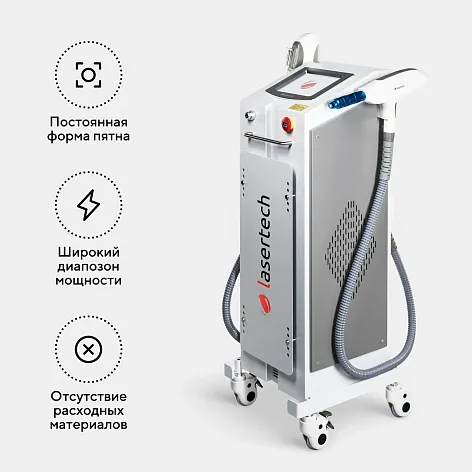 Неодимовый лазер + Элос эпилятор Lasertech COMBINE Premium Edition в Санкт-Петербурге